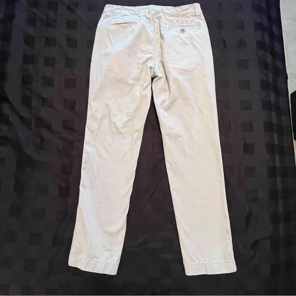 Bean Signature Tan Slim Straight Fit Pants. Size 32x30 - Picture 6 of 7